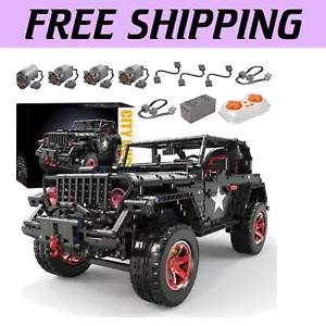 Premium 1/8 Scale Off-Road SUV Wrangler Kit - 2272 Blocks for Creative Builders - Picture 1 of 8