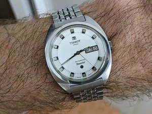Vintage Tissot Sea star Automatic Day Date Cal 796 Mint - Imagen 1 de 9