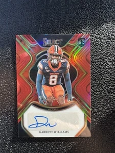 Garrett Williams 2023 Select Draft Picks Auto Autograph RED FOIL ORANGE -MINT!! - Picture 1 of 2