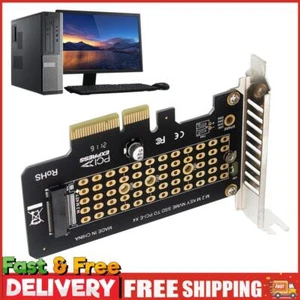 Carte adaptateur M.2 NVME vers PCIe 4.0 X4 32Gbps pour PC de bureau (déflecteur demi hauteur) - Photo 1/12