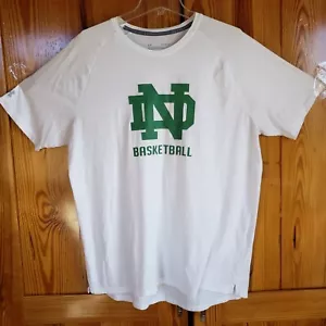 Notre Dame Basketball Under Armour Herren Extra Large T-Shirt XL Loose Cotton Bld - Bild 1 von 9