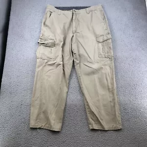 Wrangler Originals Cargo Pants 40x30 Beige Outdoor Hiking Straight Leg 60719 - Picture 1 of 12