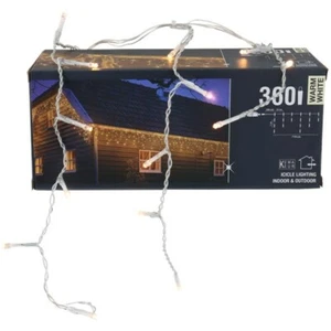 Eiszapfenbeleuchtung Weihnachtsbeleuchtung Innen Außen Weihnachtslichtern 360 La - Bild 1 von 2