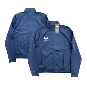 Castore Sportswear Women's Jacket Training Navy Logo Top - New - Picture 1 of 3