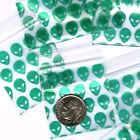 100 Apple baggies Green Aliens 1.5 x 1.5" mini zip bags 1515 reclosable 