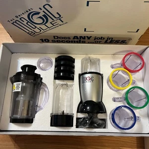 Magic Bullet NEW! Homeland Housewares Complete 21 Piece Set w/ Blender w/ Recipe - Picture 1 of 6