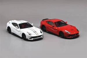 U2 1:64 DMC F12 Red/Pearly White Resin Model Car - Picture 1 of 9