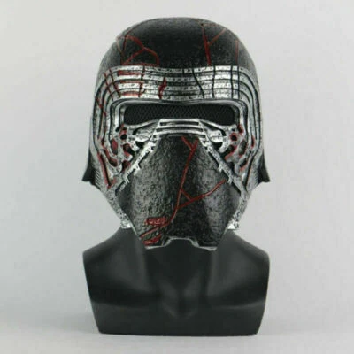 Star Wars 9 The Rise of Skywalker Kylo Ren Helmet Cosplay Props Adult PVC Masks - Image 1 of 4