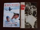 2 books - Born to Fly by Shane Osborn; Sitka Man by Al Brookman, Sr.