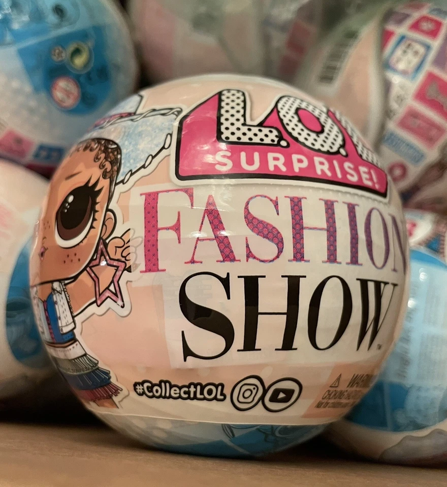 L.O.L. SURPRISE! New & Sealed - LOL Surprise Fashion Show Dolls in Paper Ball with 8 Surprises
