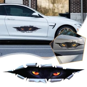 Car Auto 3D Creative Sticker Modified Decals Eyes Peeking I3E6 Stick Y9Z1 P6N4 - Picture 1 of 9