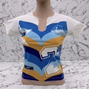 Women's Azzure White | Blue | Sky | Wheat Short Sleeve Tee Shirt NWT - Picture 1 of 7