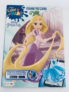 Libro da colorare Principesse Disney Color and Play Prende vita - Foto 1 di 2