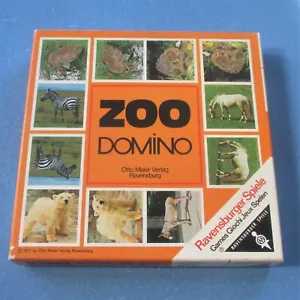 Zoo Domino (Ravensburger) 1971 - Vintage - Bild 1 von 3