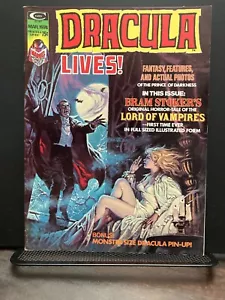 PRIMO: DRACULA LIVES #5 1st Cagliostro VF Marvel Comics Magazin - Bild 1 von 2