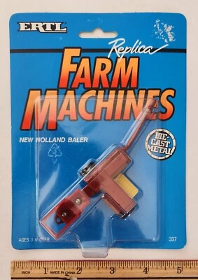 ERTL Replica Farm Machines New Holland Baler Die-Cast 1:64 Scale NEW - Image 1 of 3