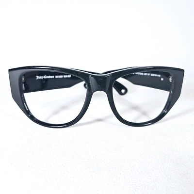 Juicy Couture Hipster/s Black 807 R7 Frames Only 52-18-140 Peace Sign Arms - Image 1 of 4