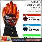 WEST BIKING Electric Heated Gloves USB Rechargeable Anti-Cold Gloves (XL)