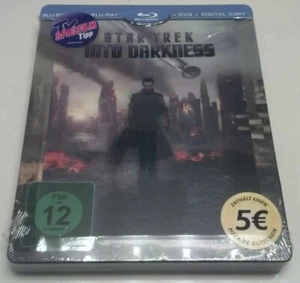 Star Trek Into Darkness 3D Lenticular Magnet STEELBOOK Embossed (Bluray Germany) - Picture 1 of 10