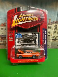 Johnny Lightning 1:64 scale Plymouth Barracuda 1969  ORNO CAR die cast model car