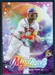 2024 Topps Update Ronald Acuna Jr Mystical Insert #MYS-3 Braves - Picture 1 of 2
