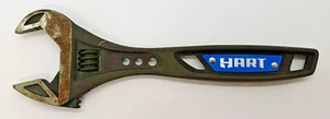 Hart 8in Steel Adjustable Wrench - Picture 1 of 2