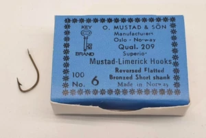 Ami MUSTAD - Ref. 209 - Nº 6 - Piezas 100 - FG847 - Imagen 1 de 6