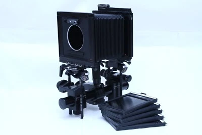 [EXC+++] Cámara de visión monorraíl de gran formato Sinar F2 4x5 45 con estuche 94330 Foto 1 de 4