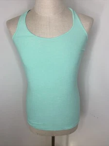 Lululemon Tank Top Green Activewear Size 6 Racerback Athletic Workout Shirt - Picture 1 of 4