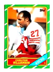 Carlton Williamson #169 Topps 1986 Football Card (San Francisco 49ers)* - Bild 1 von 2