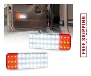 LED Interior Door Panel Lights Reflector Courtesy F150 F250 1992-1996 - Picture 1 of 8