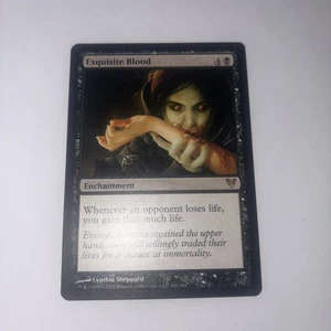 Combo Encantamiento Inglés Exquisite Blood 102/244 NM Avacyn Restaurado AVR MTG - Imagen 1 de 10