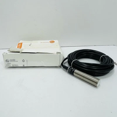 IFM Efector IG0360 Inductive Proximity Sensor 5mm Range M18 X 1 20-250Vac/dc NO  - Image 1 of 3
