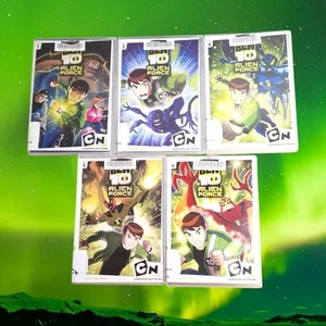 Ben 10 Alien Force DVD 5 Lot Volume 1,2,4,5,6 Pre-owned Free Shipping - Picture 1 of 7