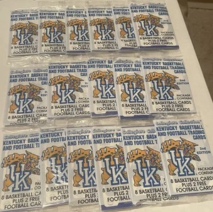 1989 Kentucky Wildcats Basketball Cards / 100 Unopened Packs / 1000 Cards / NICE - Picture 1 of 5