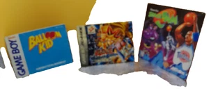 Gameboy Balloon Kid Advance Yu Gi Oh Akklaim Space Jam lot 3 video game manual - Picture 1 of 5
