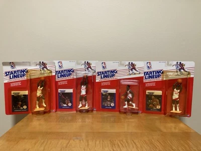 Стартовый состав НБА 1988 Atlanta Hawks Командный Набор 4: Spud Webb/Willis/Doc/Wilkins - Изображение 1 из 4