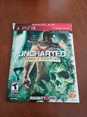 Uncharted Drake's Fortune [NFR] Opened  [GH] (PS3, 2007) Complete | Authentic - Image 1 of 4