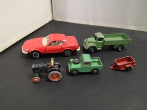 LOTE DE CINCO MODELOS INC LAND ROVER M76-DINKY, DUBLO DINKY - Imagen 1 de 3
