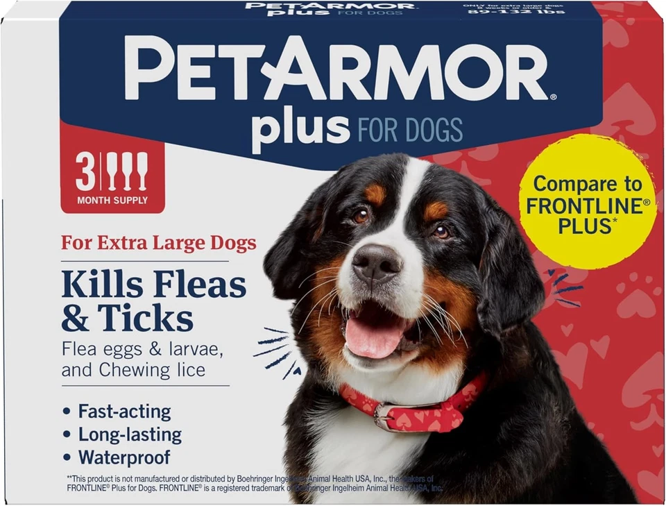 Lote de 3 - PETARMOR Plus para perros XL 89-132LBs Foto 1 de 1