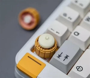 Steamed Bun Chinese Food Magnetic Keycap Decompress Personality 1 Pcs Gifts - Picture 1 of 4