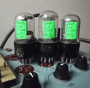 TESTED. 6N9S = 6SL7GT Tube. REFLEKTOR 1963, 69,73!   QTY=1 - Picture 1 of 8
