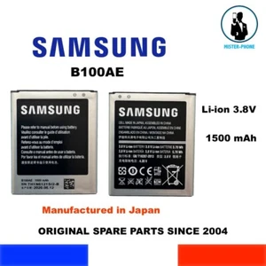ORIGINAL AKKU ACCU SAMSUNG B100AE GALAXY 1500mA 5,70Wh ACE 3 STAR TREND LITE OEM - Photo 1/6