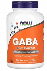 NOW FOODS GABA 170g ACIDO GAMMA AMINOBUTICO - Bild 1 von 1