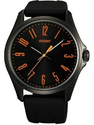 ORIENT FQC0S008B0,Men's Sport,Stainless,Quartz Movement,Silicone Strap,50m WR - Image 1 of 2