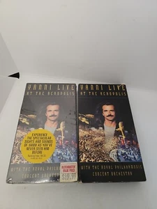 YANNI LIVE AT THE ACROPOLIS 1 PACK IS SEALED ( 2 PACK) - Picture 1 of 4