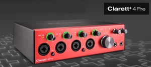 NEW Focusrite Clarett  4Pre 18-in / 8-out Audio Interface Mic Preamps for PC/Mac - Picture 1 of 7