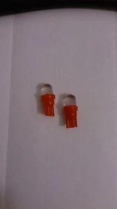Red T10 2x LED Light Bulbs 168 194 2825 921 W5W Wedge Interior 1-SMD - Picture 1 of 1