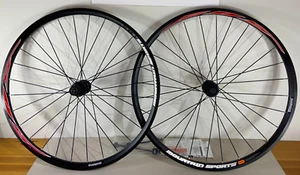 NEW Shimano WH-M505 26" Wheelset 28H QR Rim or Disc Brake 2009 NOS Vintage MTB - Picture 1 of 5
