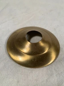 Vintage 4&3/16in Brass Heat Cap for Electric Table Lamp Shade - Picture 1 of 3